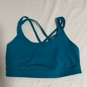 Lululemon Energy bra size 8 teal